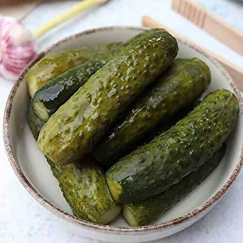 Half-Sour Pickles