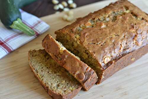 Pineapple Zucchini Bread with White Chocolate Chips