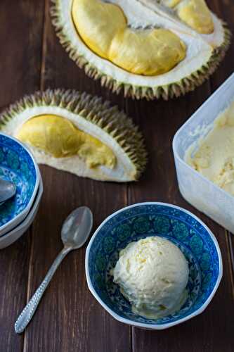 No-Churn Durian Ice Cream