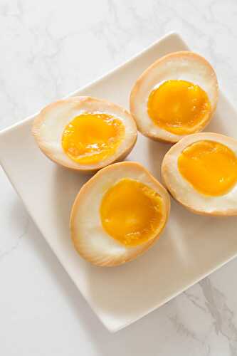 Half-Boiled Ajitama (Seasoned Eggs)