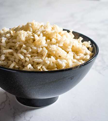 How to Cook Brown Rice Without a Rice Cooker