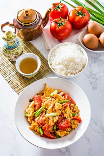 Chinese Egg and Tomato Stir Fry