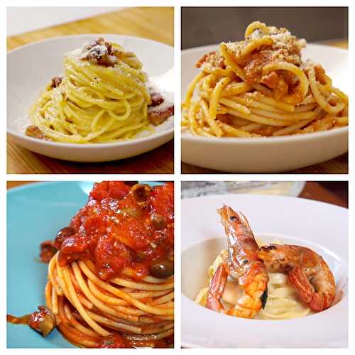 5 Classic Italian Pasta Recipes (Puttanesca, Carbonara, Alfredo..) - Food & Recipes