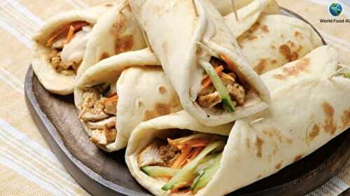 Chicken Shawarma Recipe With Homemade Pita Bread - Food & Recipes