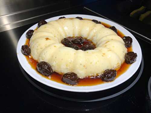 Coconut Flan Recipe With Plum Sauce (Manjar Branco) - Food & Recipes