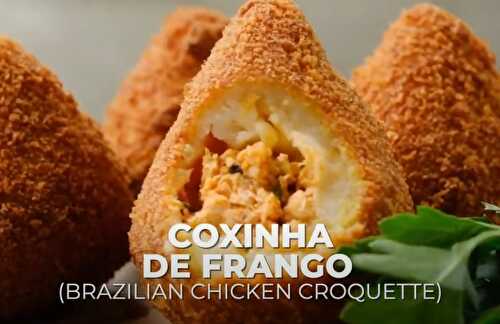 Coxinha De Frango Recipe (Brazilian Chicken Croquettes) - Food & Recipes