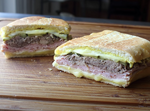 Cuban Sandwich Recipe With Pork & Ham (Miami Style) - Food & Recipes