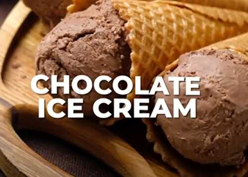 Easy Chocolate Ice Cream Recipe With Cocoa Powder & Condensed Milk - Food & Recipes