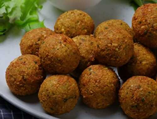 Homemade Falafel Recipe (Lebanese Vegetarian Croquette) - Food & Recipes