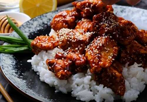 Honey Sesame Chicken (Easy Chinese Recipe) - Food & Recipes