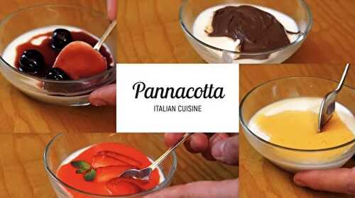 Italian Vanilla Panna Cotta Recipe With 4 Simple Topping Ideas - Food & Recipes