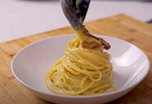 Spaghetti alla Carbonara (Original Italian Recipe) - Food & Recipes