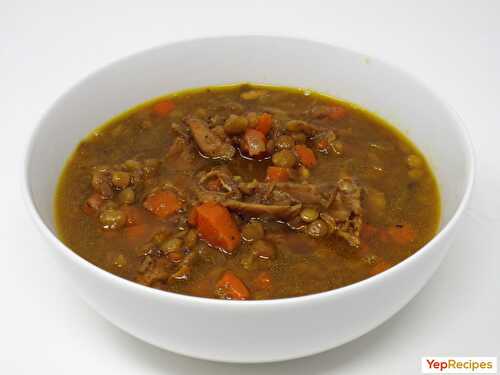 Curry Chicken and Lentil Soup