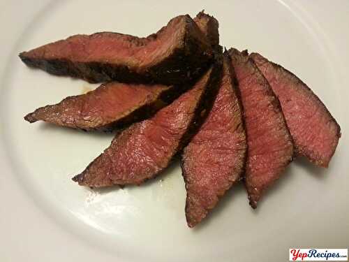 Pan Seared Cast Iron Flat Iron Steak