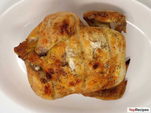 Roast Chicken with Lemon and Herbs