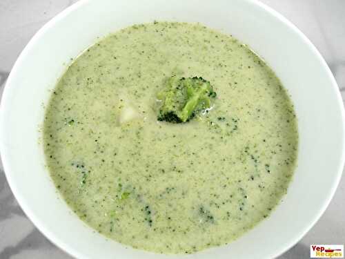 Cream of Broccoli Soup with Potatoes