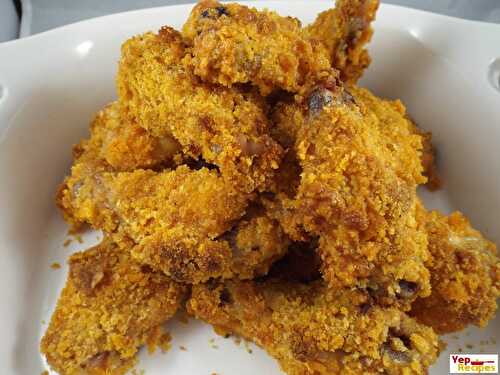Spicy Breaded Chicken Wings