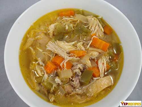 Spicy Slow Cooker Chicken and Rice Soup