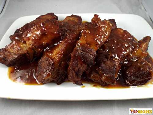 Sweet Chili Braised Country Style Ribs