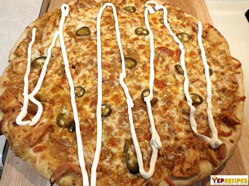 Chicken Enchilada Pizza
