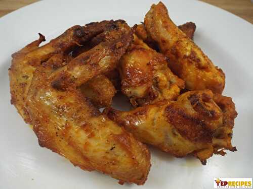 Spicy Dijon Marinated Chicken Wings