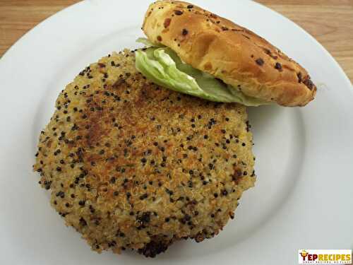 Spicy Quinoa Burger