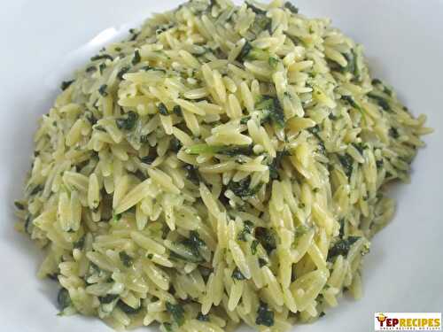 Spinach & Parmesan Orzo