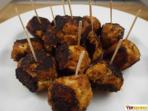 Blackened Cajun Turkey Meatballs