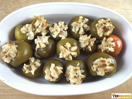 Italian Sausage Cherry Pepper Poppers