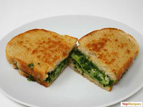 Pesto Provolone Grilled Cheeses