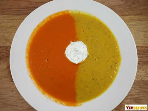 Fancy Pants Tomato & Yellow Pepper Soup