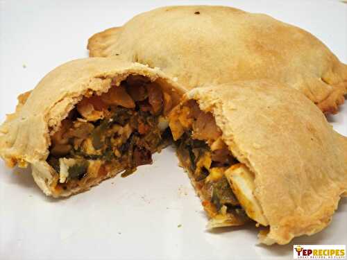 Roasted Poblano and Feta Empanadas