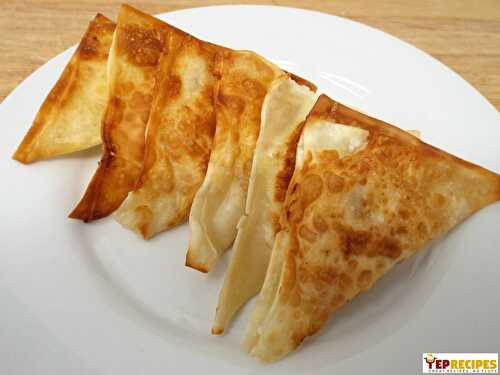 Peach & Cream Cheese Rangoon