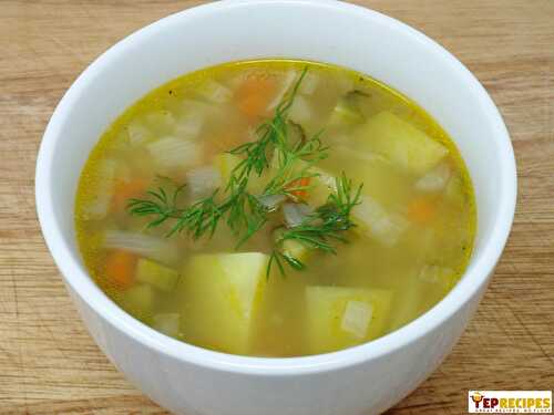Vegan Rassolnik (Russian Pickle Soup)