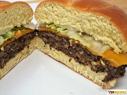 Mushroom Veggie Cheeseburgers