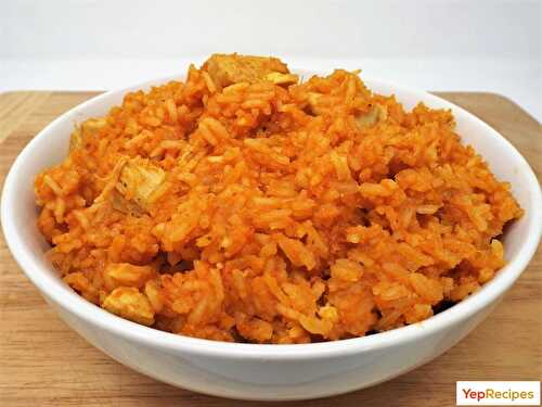 Jollof Rice with Chicken