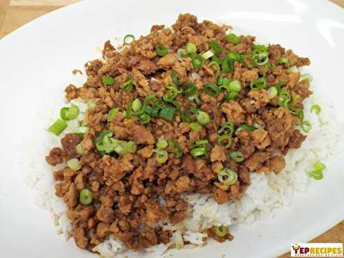 Minced Pork Rice