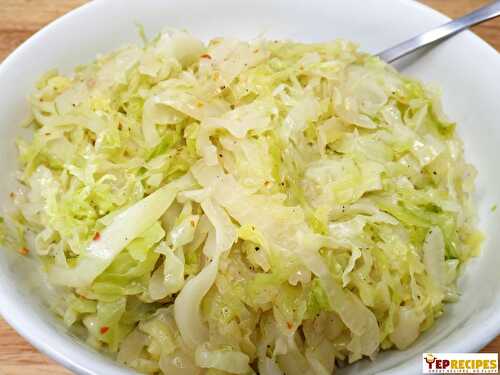 Spicy Sauteed Cabbage and Onions