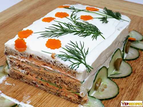 Sandwich Layer Cake (Smorgastarta)