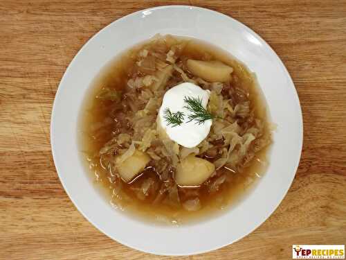 Shchi (Russian Sour Cabbage Soup)