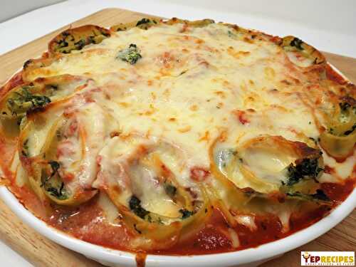 Four Cheese Spinach Rotolo