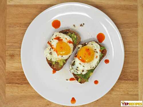 Avocado Toast with Cumin Butter and Egg
