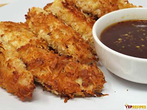 Coconut Crusted Chicken Strips