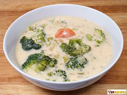 Creamy Broccoli & Carrot Soup