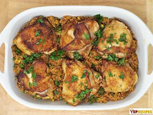 Galinhada (Brazilian Chicken and Rice)