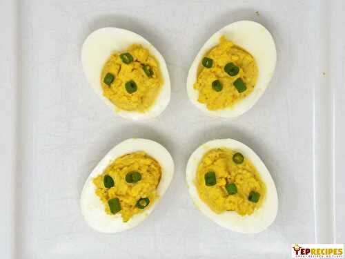 Curry Deviled Eggs