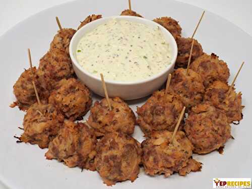 Oven Baked Sauerkraut Balls