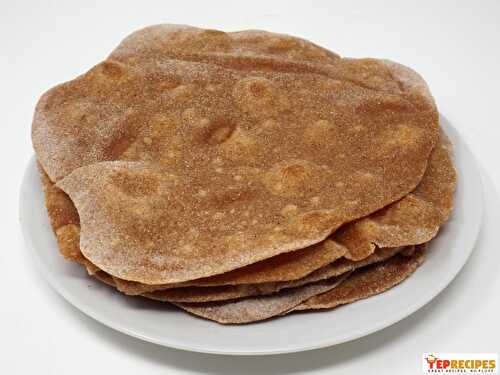 Chapati (Indian Roti Flatbread)