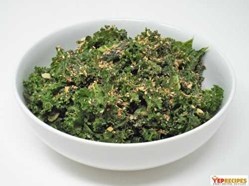 Kale Salad with Avocado and Everything Spice