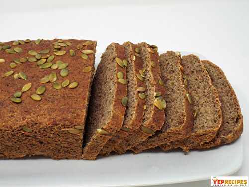 Whole Wheat Bread with Flax and Pumpkin Seeds